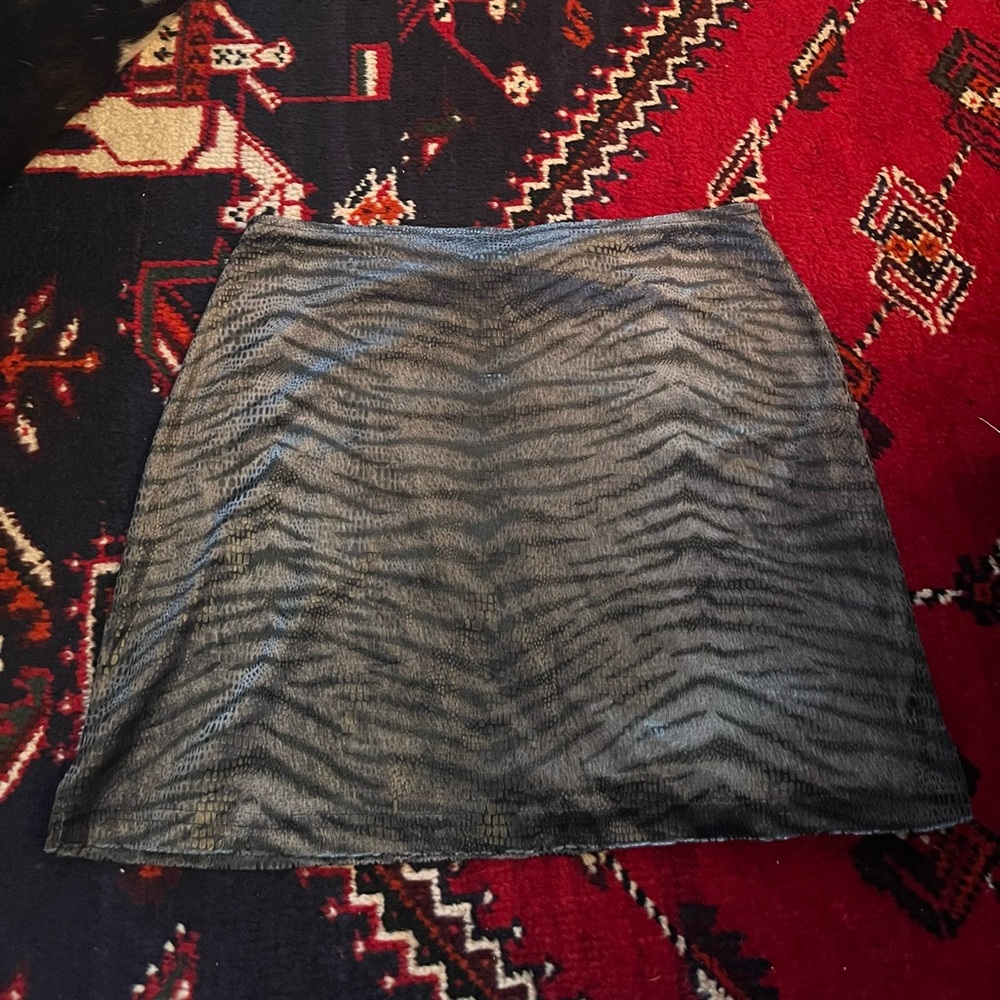 Joe Benbasset Black Ruched Pencil Skirt Mini